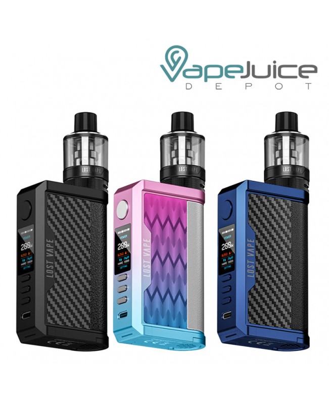 Lost Vape CENTAURUS Q200 Kit with UB Max Pod Tank