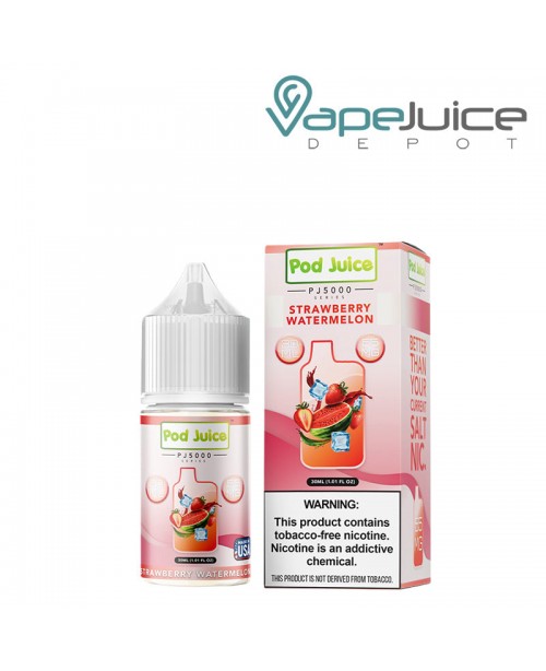 Strawberry Watermelon Pod Juice PJ5000 TFN Salt 30...