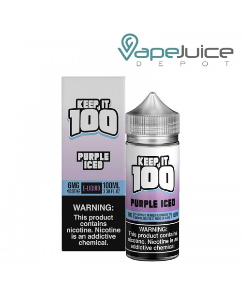Purple Iced Keep it 100 TFN eLiquid 100ml