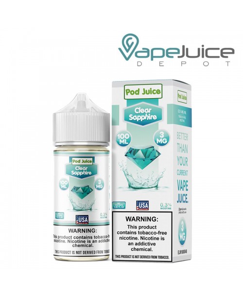 Clear Sapphire Pod Juice TFN 100ml