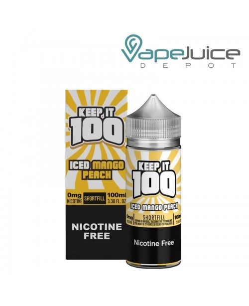 Mango Peach Iced Keep it 100 TFN eLiquid 100ml