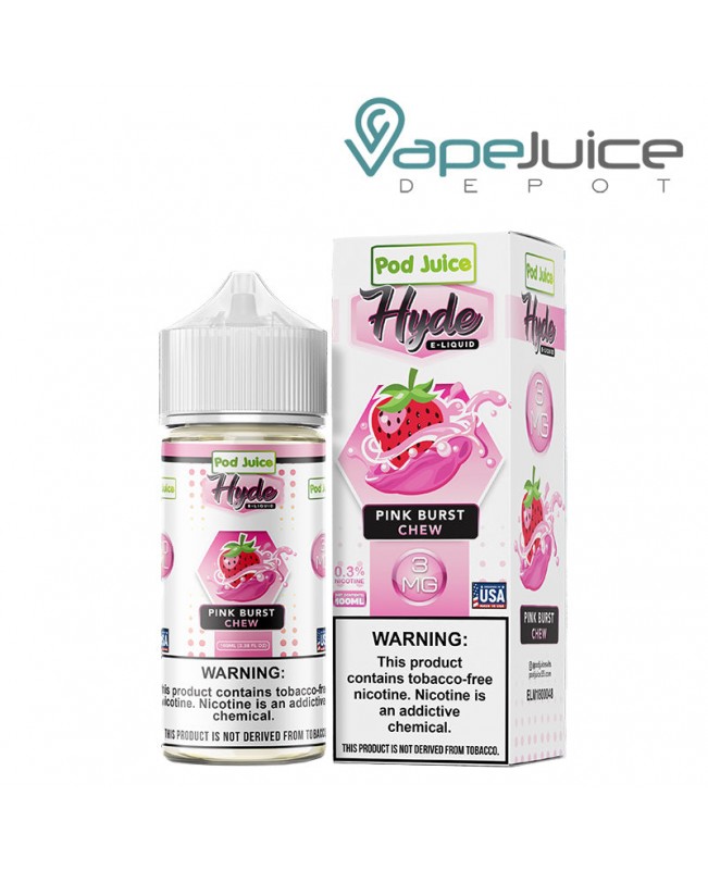 Pink Burst Chew Hyde Pod Juice TFN 100ml