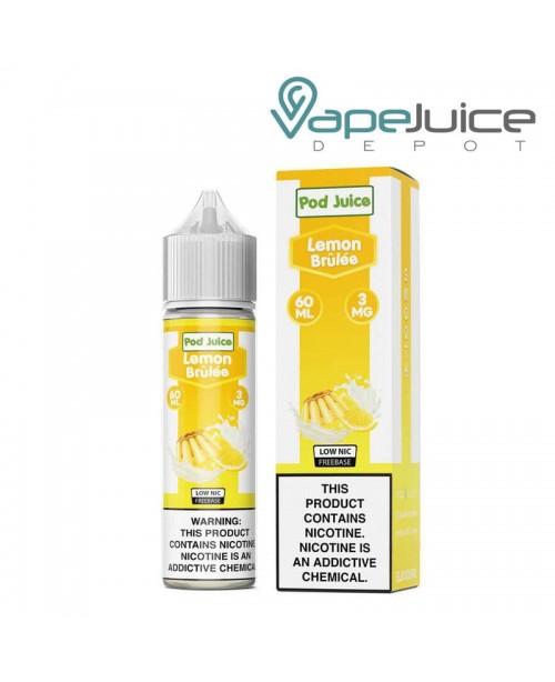 Lemon Brulee Pod Juice eLiquid 60ml