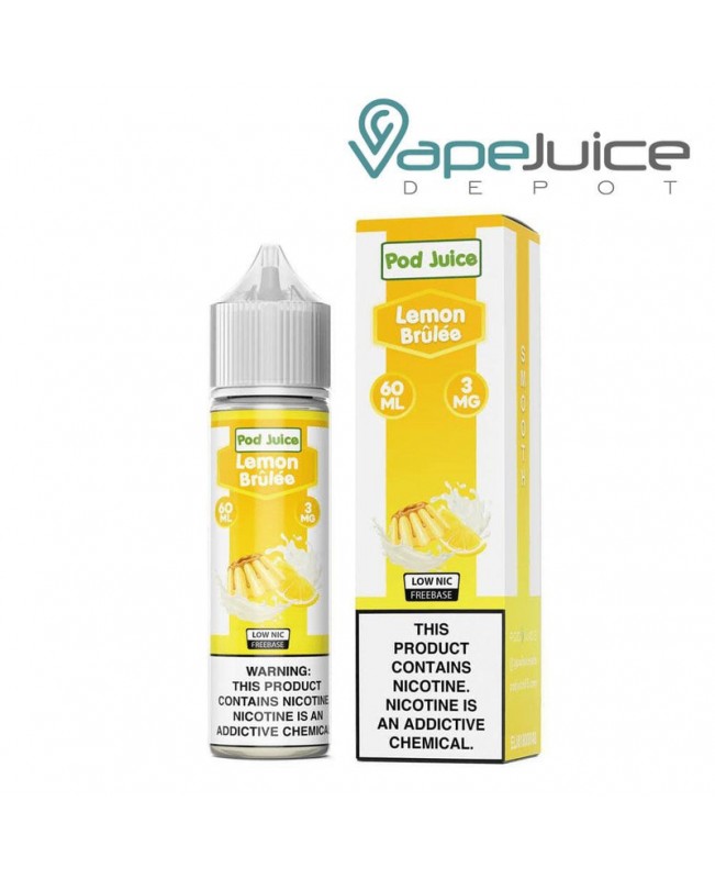 Lemon Brulee Pod Juice eLiquid 60ml
