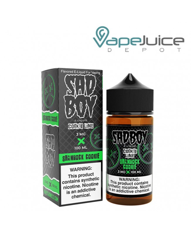 Shamrock Cookie SadBoy eLiquid 100ml