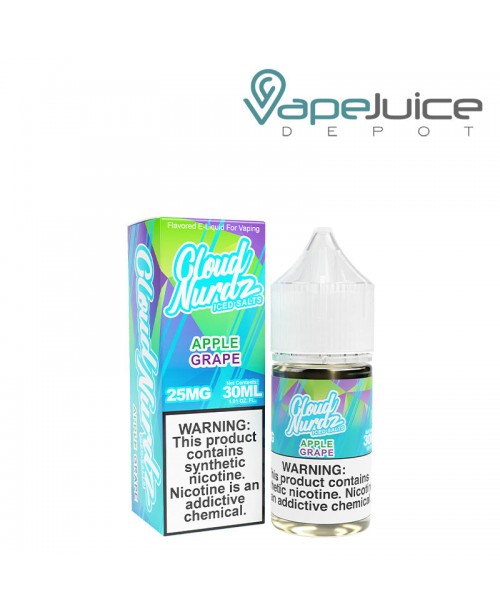 Grape Apple ICED TFN Salts Cloud Nurdz 30ml