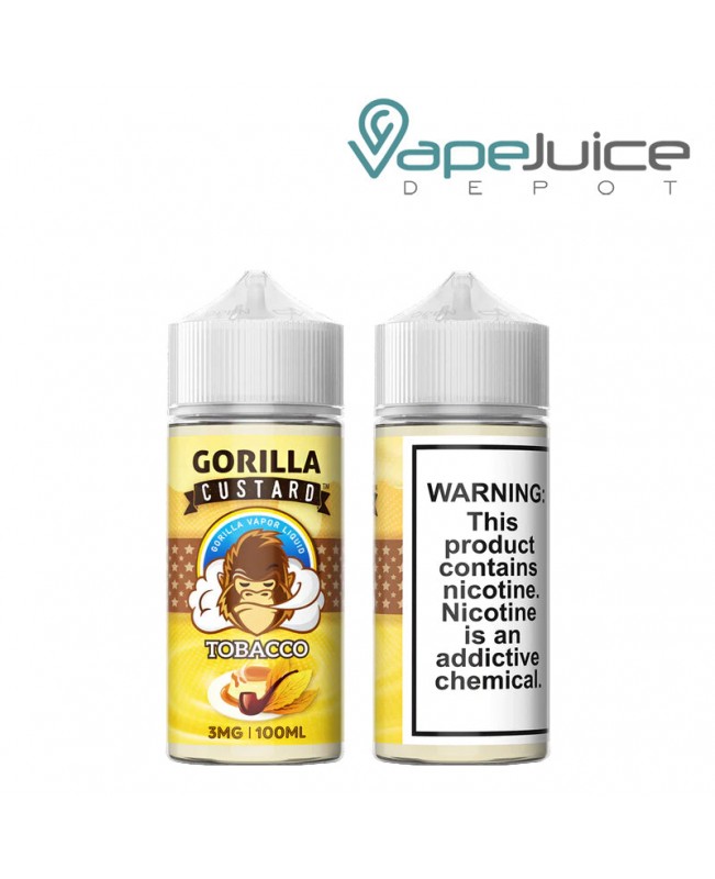 Gorilla Custard eLiquids 60/100ml
