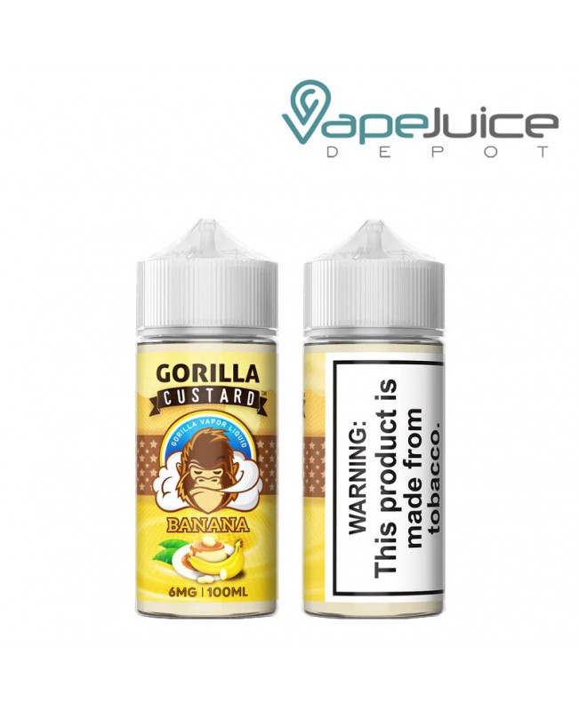 Gorilla Custard eLiquids 60/100ml
