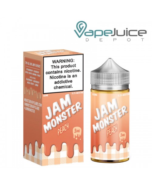 Peach Jam Monster eLiquid 100ml