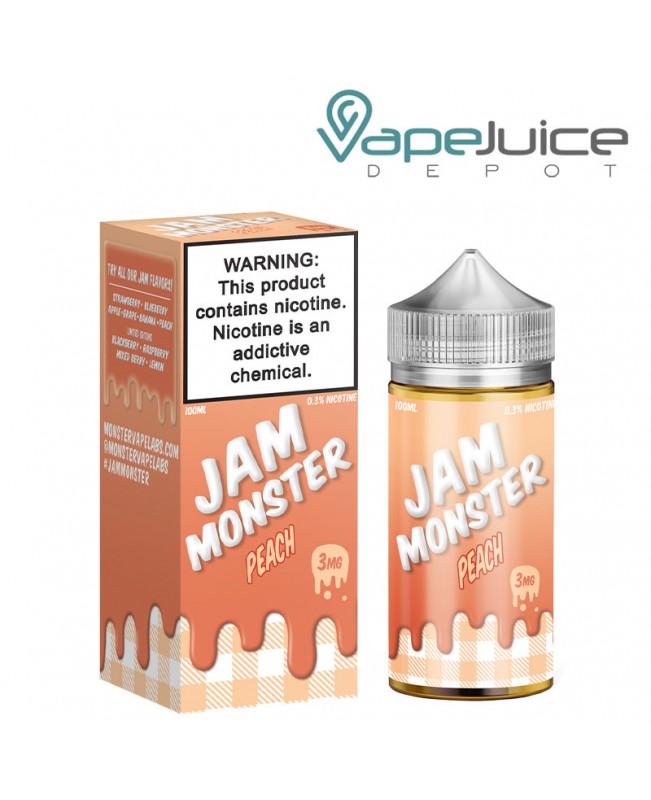 Peach Jam Monster eLiquid 100ml