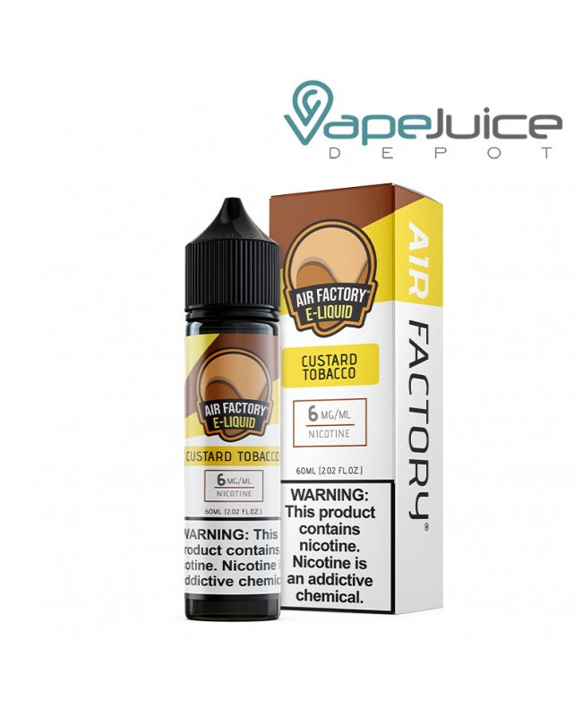 Custard Tobacco Air Factory eLiquid 60ml