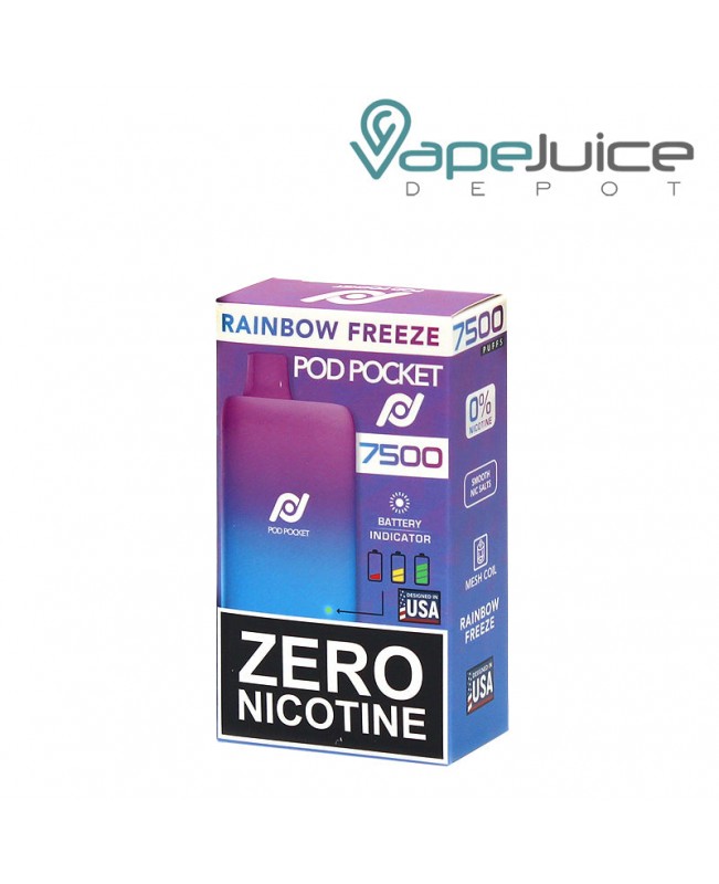 Pod Pocket 7500 Zero Nicotine Disposable