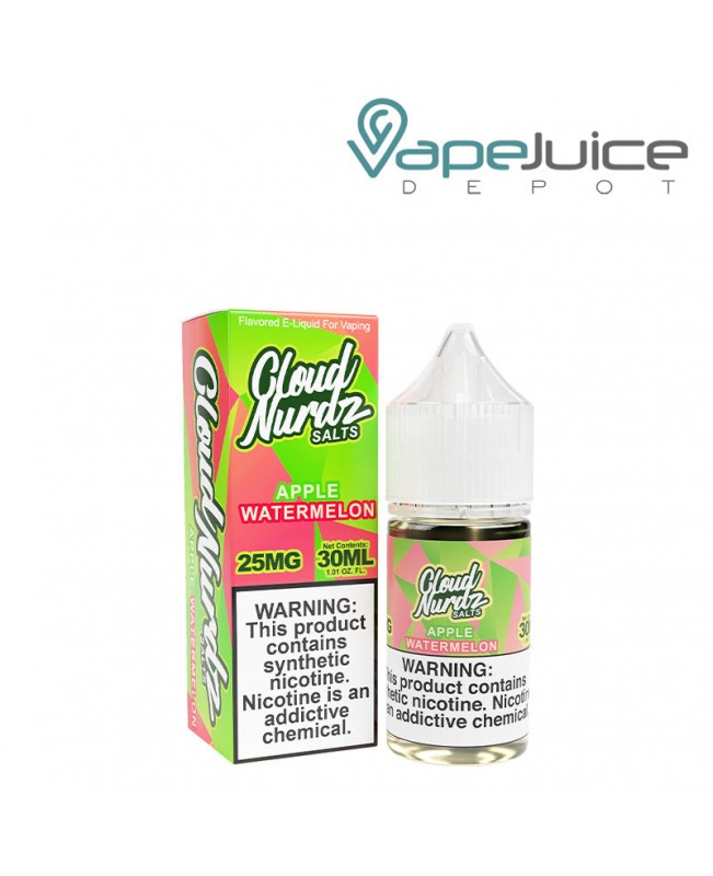 Watermelon Apple Cloud Nurdz TFN Salts 30ml